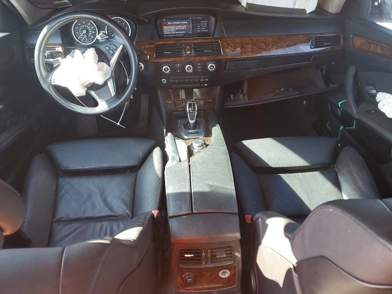 2009 BMW 5er VIN WBANW13559C161762 COPART salvage auction — ROLLOVER, Mo - Salvage Certificate Of Title, sold $175 on 2026-07-06 (photo 8)