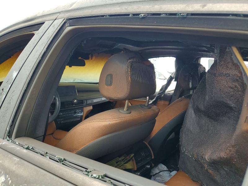 2019 BMW X6 VIN 5UXKU0C52K0H98767 COPART salvage auction — BURN, Fl - Certificate Of Destruction, sold $4,250 on 2026-07-06 (photo 8)