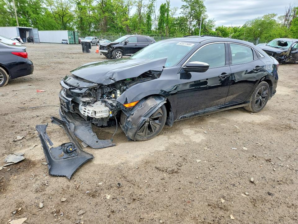 2017 Honda VIN SHHFK7H5XHU400267 COPART salvage auction — FRONT END, Md - Cert Of Salvage > 75% Damage, sold $3,200 on 2026-07-28 (photo 1)