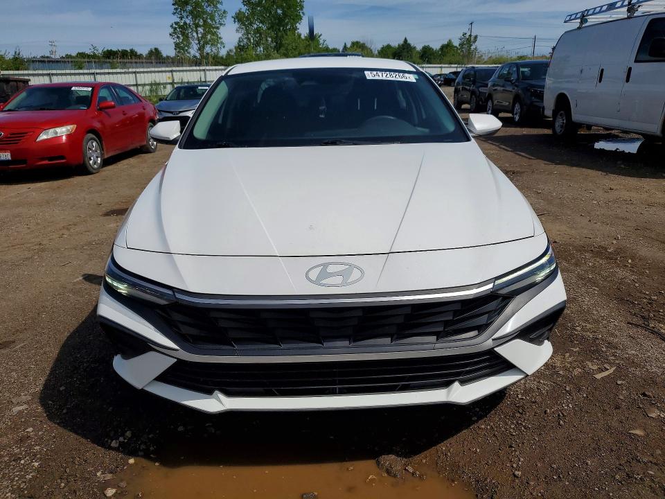 2024 Hyundai Elantra VIN KMHLL4DG4RU846197 COPART salvage auction — REAR END, Oh - Cert Of Title-Salvage, sold $5,300 on 2026-07-20 (photo 5)