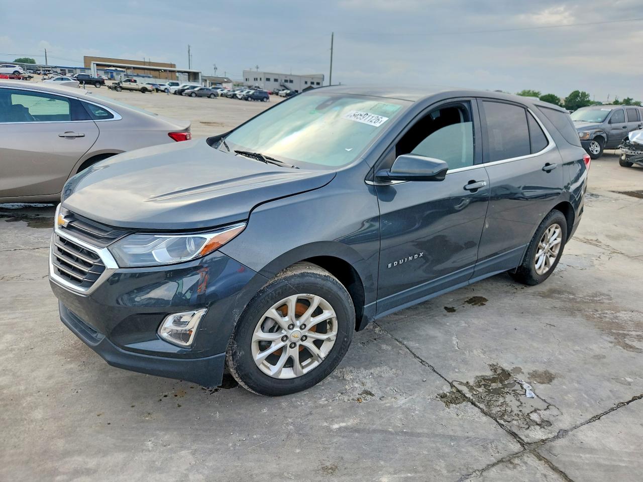 2020 Chevrolet Equinox VIN 2GNAXKEV8L6197244 COPART salvage auction — Hail, TX - CERTIFICATE OF TITLE, sold $2,950 on 2026-07-08 (photo 1)