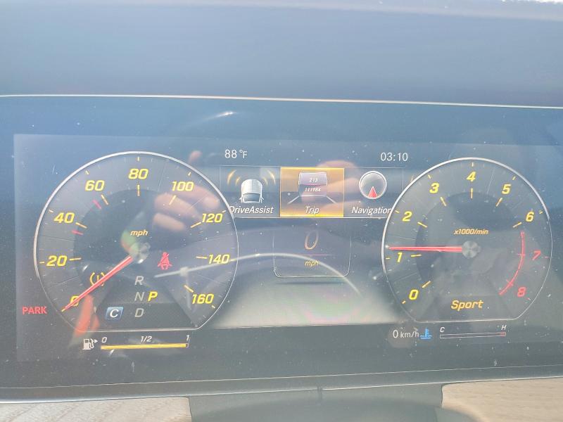 2018 Mercedes-benz E-klasse VIN WDD1J6GB1JF020984 COPART salvage auction — FRONT END, Ok - Cert Of Title-Salvage, sold $9,200 on 2026-07-22 (photo 9)