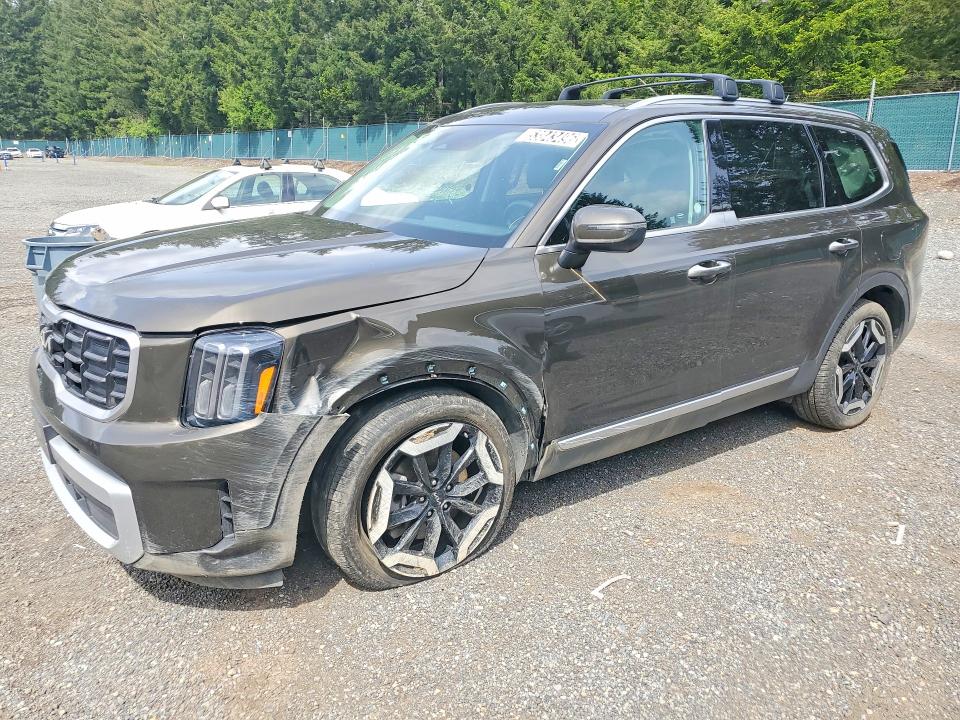 2025 Kia Telluride VIN 5XYP6DGC1SG586001 COPART salvage auction — FRONT END, CO - SALVAGE TITLE, sold $10,400 on 2026-07-13 (photo 1)