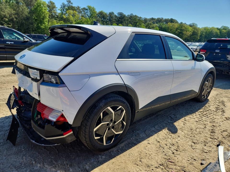 2024 Hyundai Ioniq VIN KM8KNDDFXRU246667 COPART salvage auction — REAR END, Md - Cert Of Salvage > 75% Damage, sold $10,900 on 2026-07-14 (photo 3)