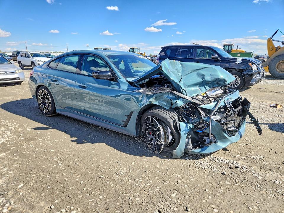 2025 BMW VIN WBY43HD04SFU34048 COPART salvage auction — FRONT END, CO - SALVAGE TITLE, sold $325 on 2026-07-28 (photo 4)