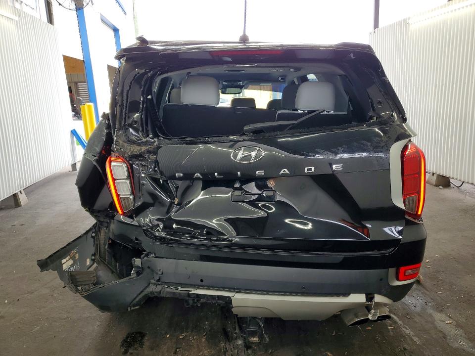 2020 Hyundai Palisade VIN KM8R44HE3LU062164 COPART salvage auction — REAR END, GA - CERTIFICATE OF TITLE, sold $2,100 on 2026-07-14 (photo 6)
