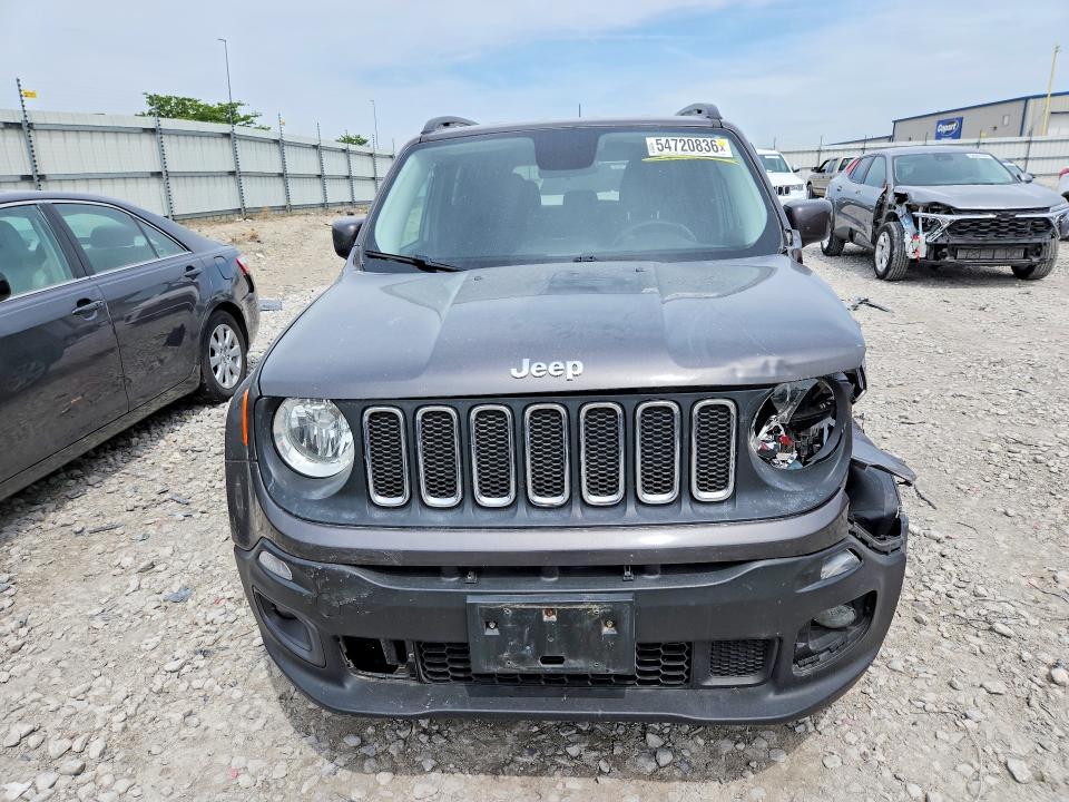 2017 Jeep VIN ZACCJABB9HPG43998 COPART salvage auction — FRONT END, IL - SALVAGE CERTIFICATE, sold $1,150 on 2026-07-06 (photo 5)