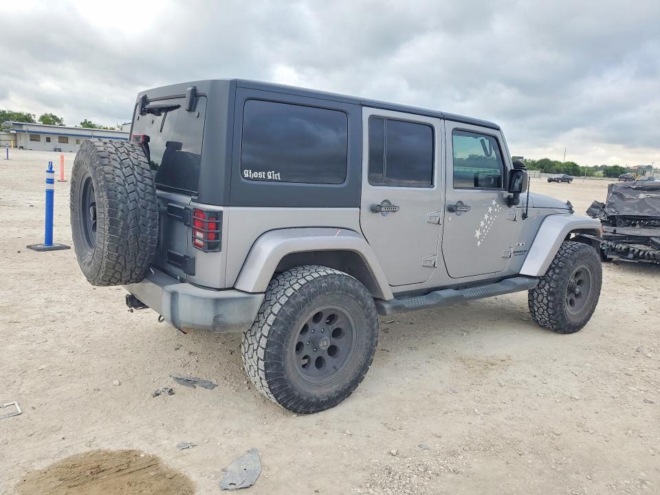 2016 Jeep Wrangler / VIN 1C4BJWEG4GL155500 COPART salvage auction — SIDE, Tx - Salvage Vehicle Title, sold $9,800 on 2026-07-09 (photo 3)