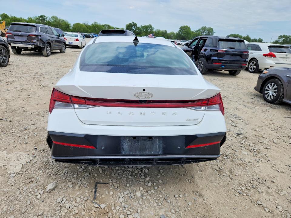 2024 Hyundai Elantra VIN KMHLP4DG8RU769435 COPART salvage auction — FRONT END, Oh - Cert Of Title-Salvage, sold $5,800 on 2026-07-02 (photo 6)