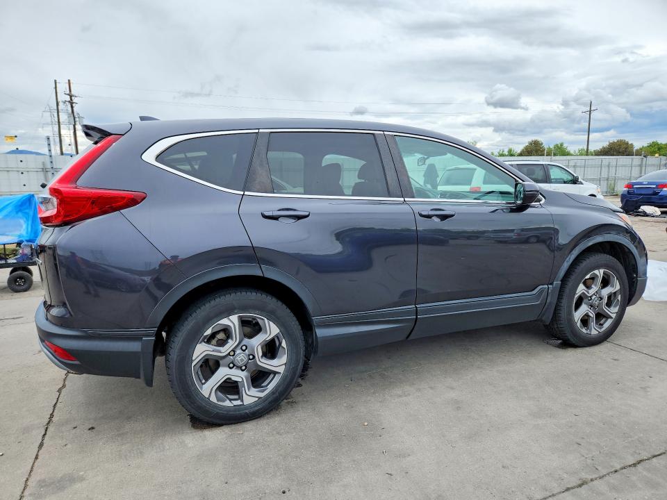 2018 Honda Cr-v VIN 2HKRW2H53JH632447 COPART salvage auction — HAIL, Id - Salvage Certificate Of Title, sold $11,800 on 2026-07-29 (photo 3)
