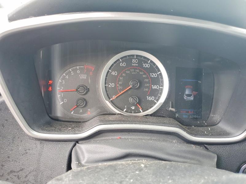 2022 Toyota Corolla VIN JTND4MBE1N3177342 COPART salvage auction — SIDE, Md - Cert Of Salvage > 75% Damage, sold $4,100 on 2026-07-20 (photo 9)