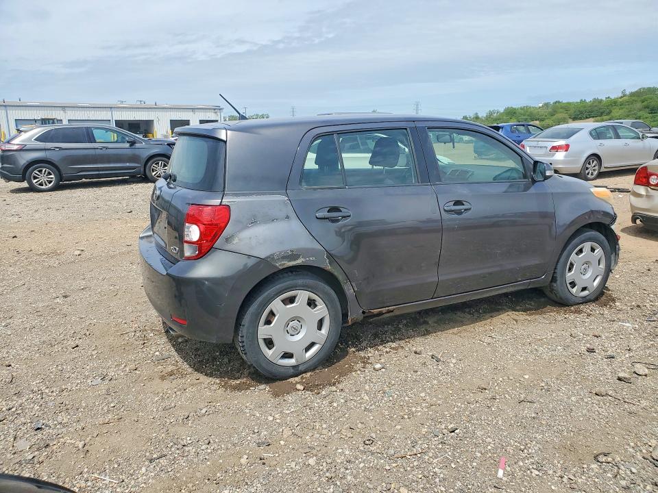 2010 Scion Xd VIN JTKKU4B45AJ059019 COPART salvage auction — FRONT END, Il - Salvage Certificate, sold $900 on 2026-07-08 (photo 3)