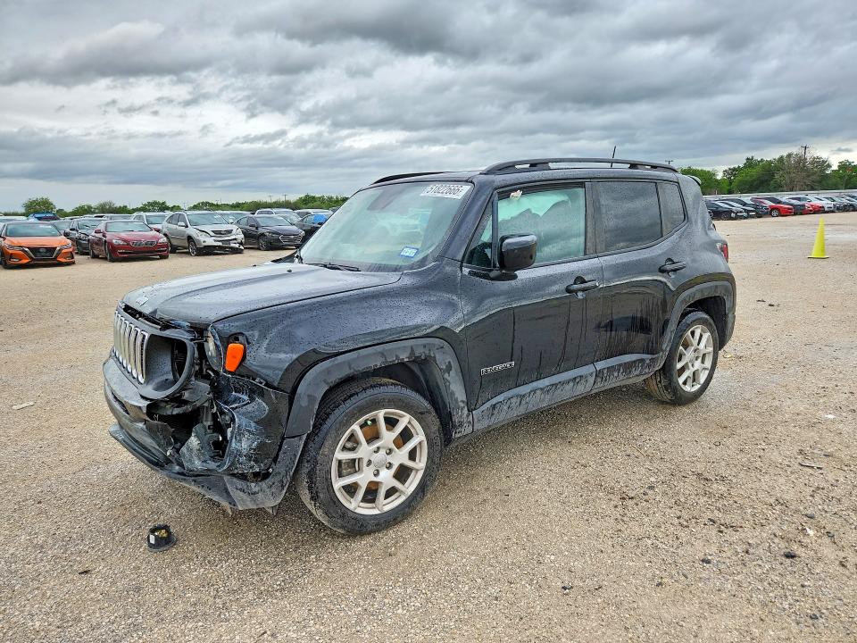 2019 Jeep Renegade VIN ZACNJABB9KPK59779 COPART salvage auction — FRONT END, Tx - Salvage Vehicle Title, sold $850 on 2026-07-09 (photo 1)