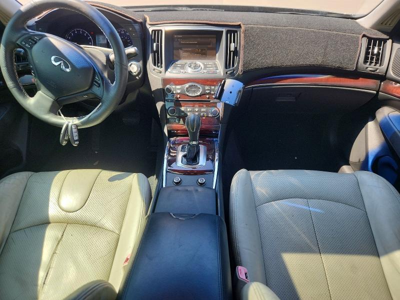 2012 Infiniti G VIN JN1CV6AP8CM620415 COPART salvage auction — REAR END, Tx - Salvage Vehicle Title, sold $1,400 on 2026-07-16 (photo 8)
