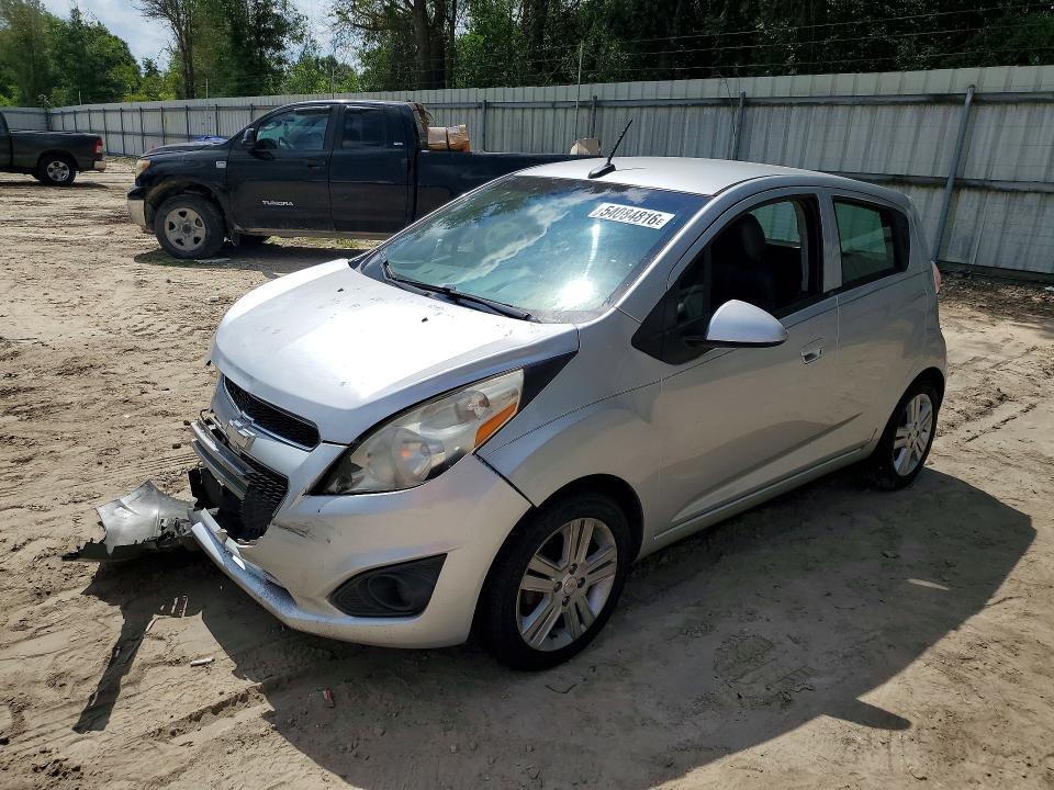 2013 Chevrolet Spark VIN KL8CB6S93DC536735 COPART salvage auction — FRONT END, FL - CERT OF TITLE SLVG REBUILDABLE, sold $650 on 2026-07-24 (photo 1)