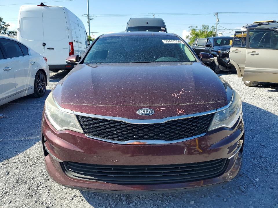 2018 Kia VIN 5XXGT4L32JG214958 COPART salvage auction — REAR END, Fl - Cert Of Title Slvg Rebuildable, sold $1,850 on 2026-07-31 (photo 5)