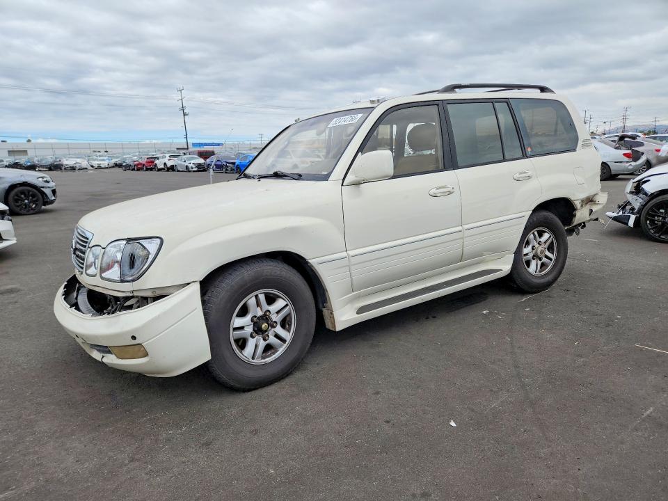 2000 Lexus Lx VIN JT6HT00W4Y0120384 COPART salvage auction — ALL OVER, Ca - Salvage Certificate, sold $925 on 2026-07-13 (photo 1)