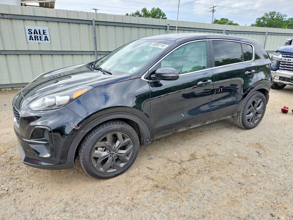 2022 Kia Sportage VIN KNDPM3AC4N7991067 COPART salvage auction — REAR END, La - Cert Of Title-Salvage, sold $2,900 on 2026-07-09 (photo 1)