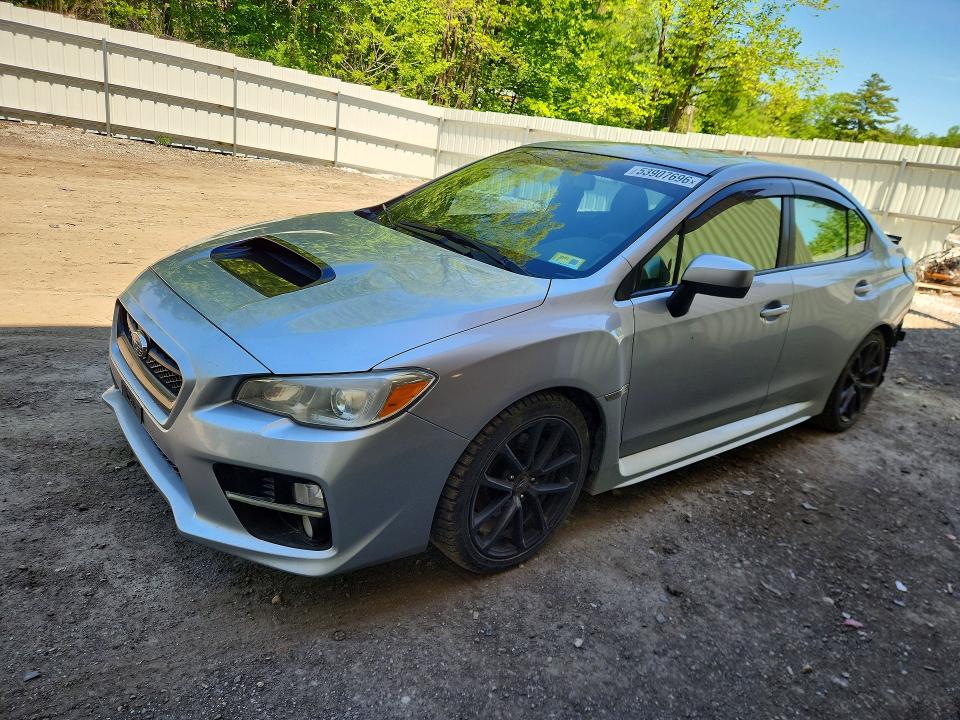 2016 Subaru Wrx VIN JF1VA1E69G9826329 COPART salvage auction — REAR END, Vt - Cert Of Title-Salvage Vehicle, sold $250 on 2026-07-13 (photo 1)