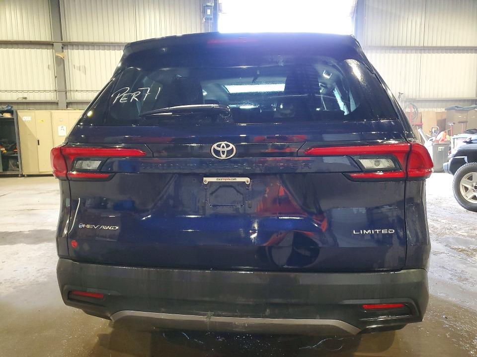 2024 Toyota Highlander VIN 5TDACAB5XRS004495 COPART salvage auction — VANDALISM, On - Permit No Brand - Unfit, sold $25,750 on 2026-07-03 (photo 6)