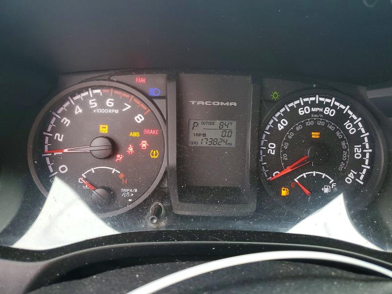 2017 Toyota Tacoma VIN 5TFAX5GN1HX076487 COPART salvage auction — FRONT END, Fl - Cert Of Title Slvg Rebuildable, sold $6,800 on 2026-07-31 (photo 9)