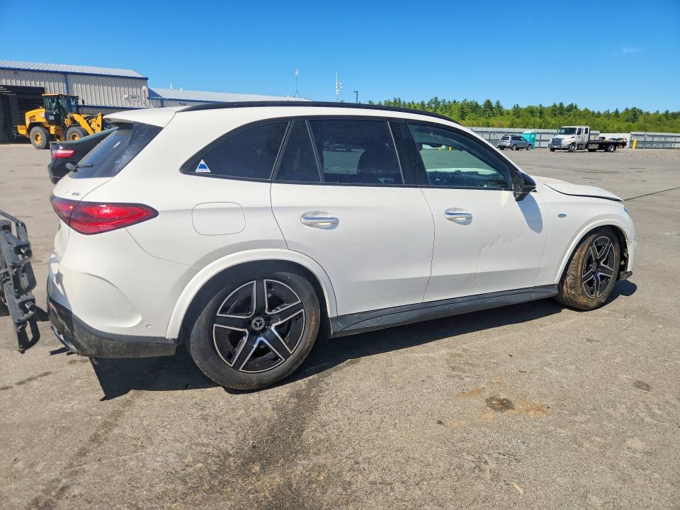 2025 Mercedes-benz Glc VIN W1NKM5GB4SF422105 COPART salvage auction — FRONT END, ME - CERT OF TITLE-SALVAGE COLLISIO, sold $3,950 on 2026-07-31 (photo 3)