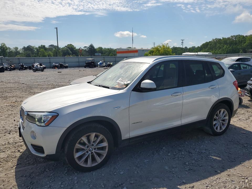 2015 BMW X3 VIN 5UXWY3C50F0E97461 — COPART salvage auction photo