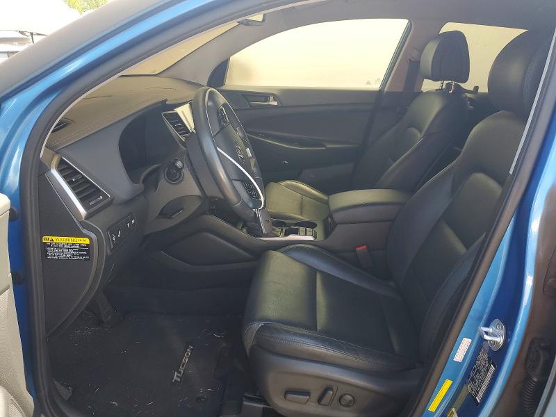 2018 Hyundai Tucson VIN KM8J3CA28JU688722 COPART salvage auction — BURN, Or - Salvage Title Certificate, sold $5,500 on 2026-07-06 (photo 7)