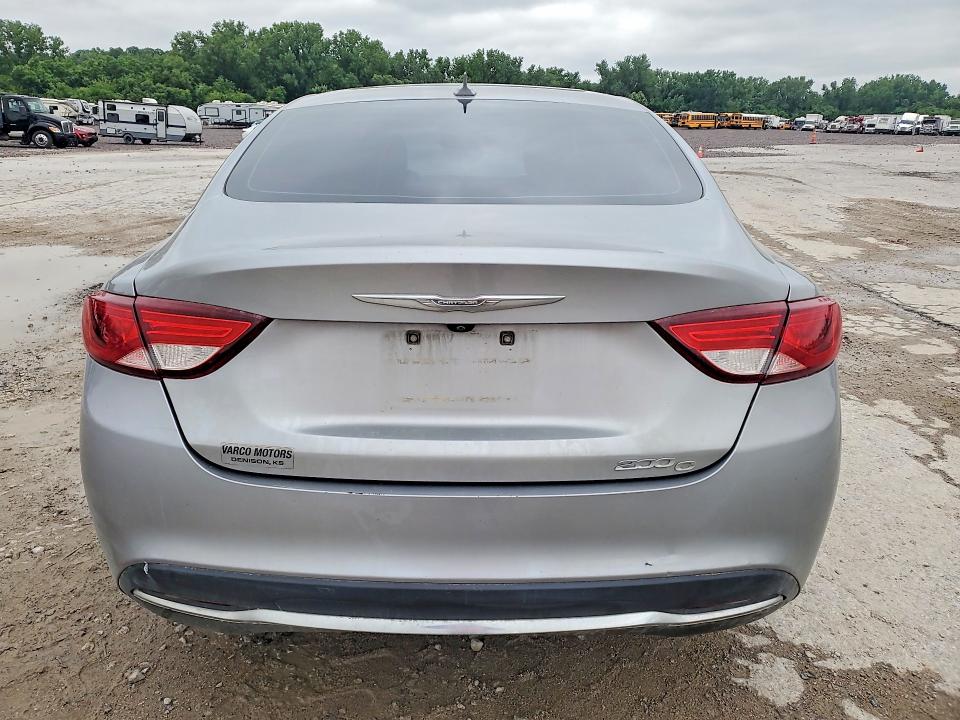 2015 Chrysler 200 VIN 1C3CCCCB2FN633716 COPART salvage auction — FRONT END, Ks - Cert Of Title-Salvage, sold $775 on 2026-07-02 (photo 6)