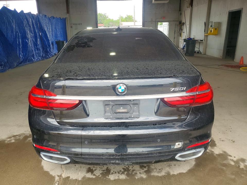 2016 BMW 7er VIN WBA7F0C50GGL99687 COPART salvage auction — MINOR DENT/SCRATCHES, Il - Certificate Of Title, sold $7,200 on 2026-07-29 (photo 6)