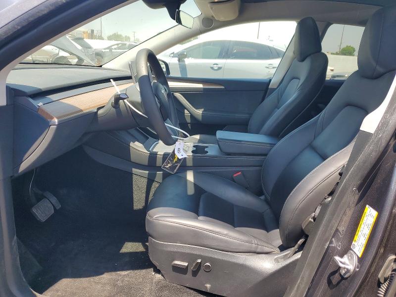 2023 Tesla Model y VIN 7SAYGDEE2PF956248 COPART salvage auction — FRONT END, Ca - Salvage Certificate, sold $14,100 on 2026-07-02 (photo 7)