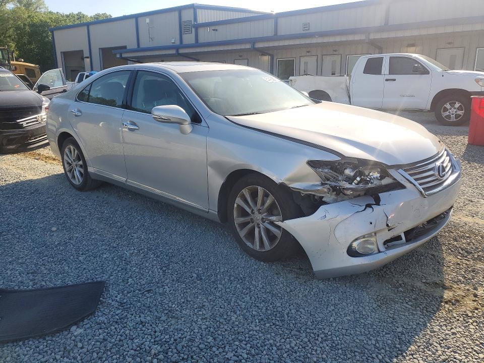 2012 Lexus ES VIN JTHBK1EG0C2474150 COPART salvage auction — FRONT END, Nc - Salvage Certificate Of Title, sold $2,800 on 2026-07-16 (photo 4)