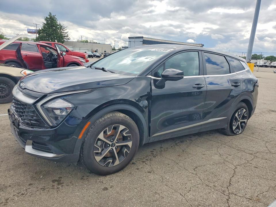 2023 Kia Sportage VIN 5XYK33AF2PG099865 COPART salvage auction — FRONT END, OH - CERT OF TITLE-SALVAGE, sold $6,400 on 2026-07-06 (photo 1)
