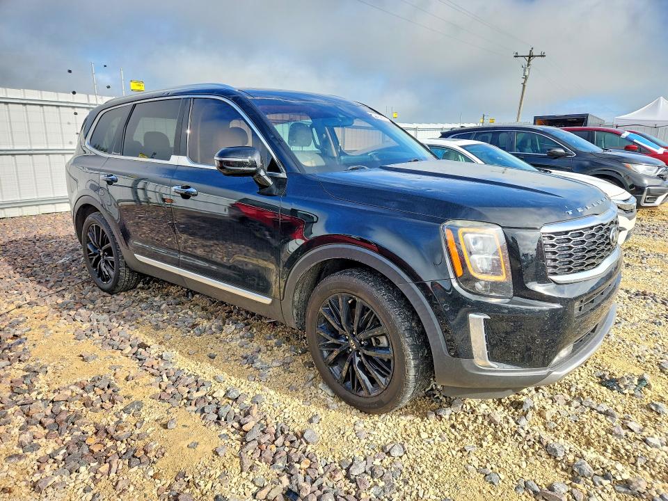 2020 Kia Telluride VIN 5XYP54HC7LG044341 COPART salvage auction — HAIL, Mo - Salvage Certificate Of Title, sold $5,300 on 2026-07-06 (photo 4)