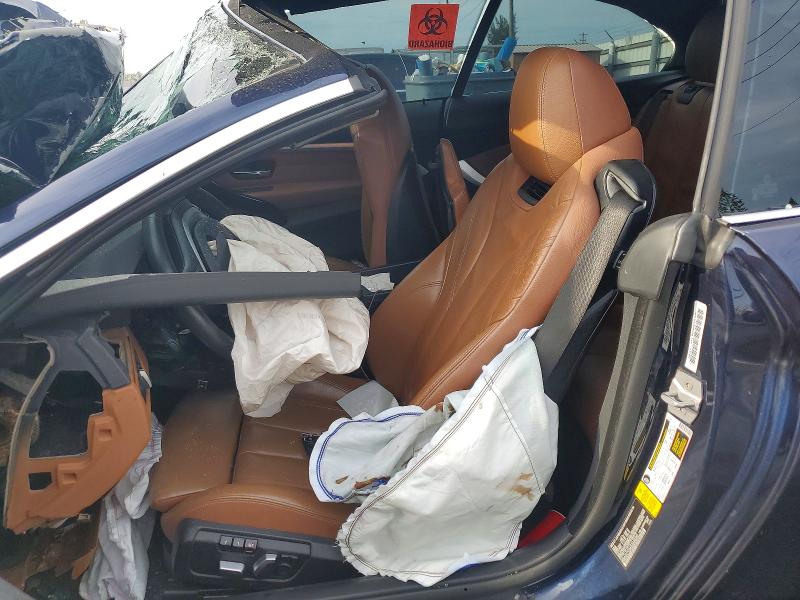 2016 BMW 4er VIN WBA3V7C54G5A28346 COPART salvage auction — FRONT END, Fl - Cert Of Title Slvg Rebuildable, sold $400 on 2026-08-17 (photo 7)