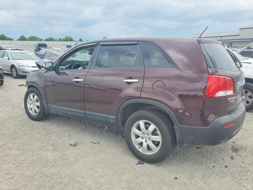 2013 Kia Sorento VIN 5XYKT3A10DG369711 COPART salvage auction — FRONT END, Tn - Salvage Certificate, sold $325 on 2026-07-02 (photo 2)