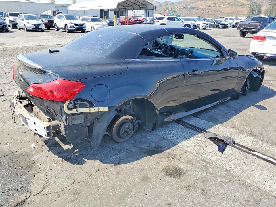 2013 Infiniti VIN JN1CV6FE0DM771645 COPART salvage auction — VANDALISM, Ca - Salvage Certificate, sold $575 on 2026-07-23 (photo 3)