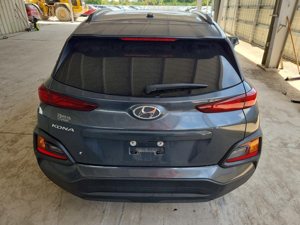 2021 Hyundai Kona VIN KM8K22AA2MU694240 COPART salvage auction — FRONT END, Fl - Cert Of Title Slvg Rebuildable, sold $3,350 on 2026-07-22 (photo 6)