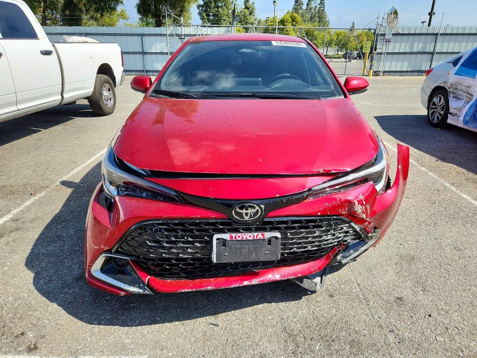 2025 Toyota VIN JTNC4MBE1S3241547 COPART salvage auction — FRONT END, Ca - Salvage Certificate, sold $9,000 on 2026-07-07 (photo 5)