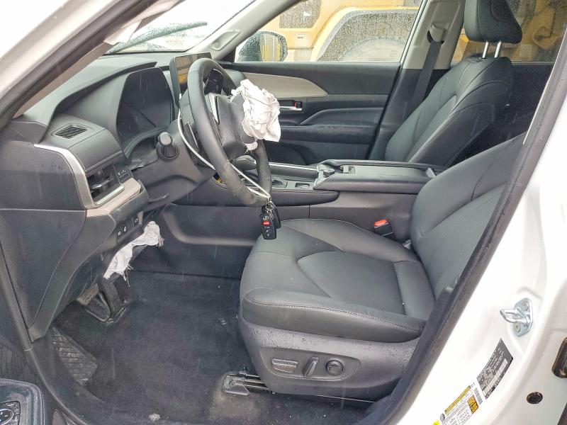 2024 Toyota Highlander VIN 5TDAAAB57RS050064 COPART salvage auction — FRONT END, Ne - Cert Of Title-Salvage, sold $20,000 on 2026-07-07 (photo 7)