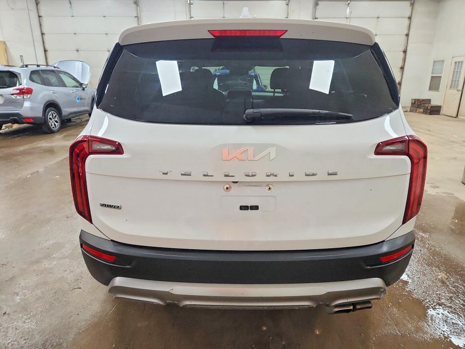 2022 Kia Telluride VIN 5XYP5DHC5NG204851 COPART salvage auction — FRONT END, Mi - Certificate Of Title, sold $1,600 on 2026-07-29 (photo 6)