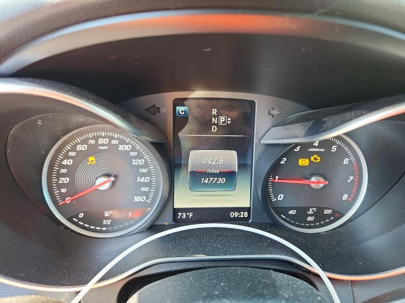 2015 Mercedes-benz C-klasse VIN 55SWF4KB0FU008705 COPART salvage auction — HAIL, Tx - Certificate Of Title, sold $2,100 on 2026-07-09 (photo 9)