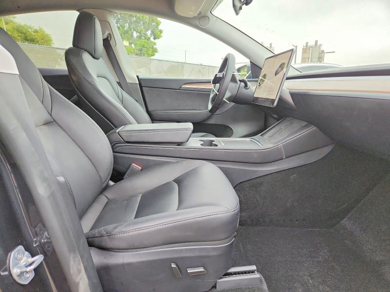 2025 Tesla Model y VIN 7SAYGDED0SF253523 COPART salvage auction — SIDE, Ca - Salvage Certificate, sold $13,600 on 2026-07-24 (photo 7)