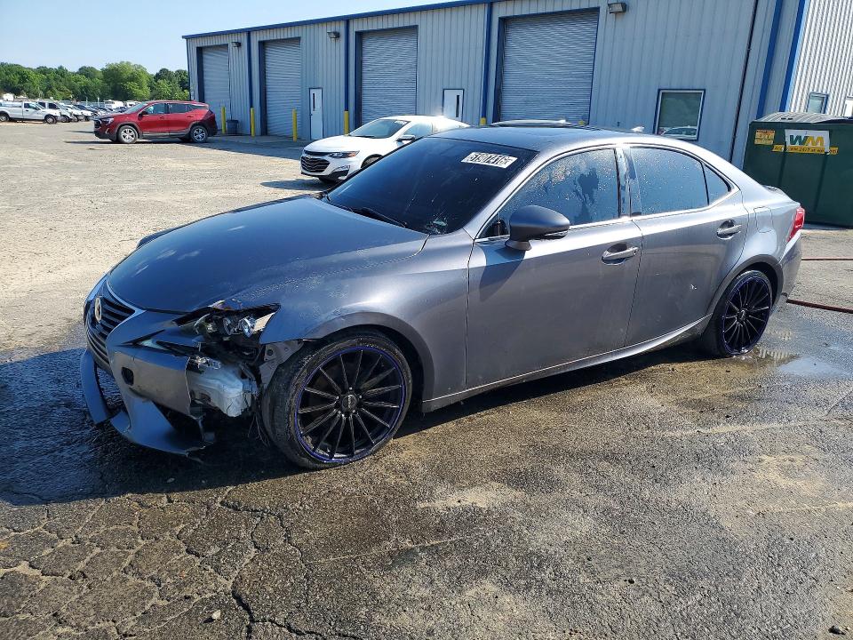 2014 Lexus Is 250 VIN JTHCF1D28E5007171 COPART salvage auction — FRONT END, Wv - Certificate Of Title, sold $2,150 on 2026-07-07 (photo 1)