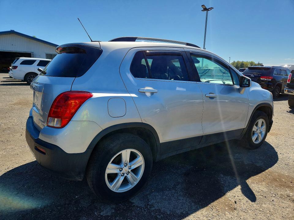 2016 Chevrolet Trax VIN KL7CJPSB0GB761267 COPART salvage auction — FRONT END, MA - CERTIFICATE OF TITLE, sold $1,300 on 2026-07-27 (photo 3)