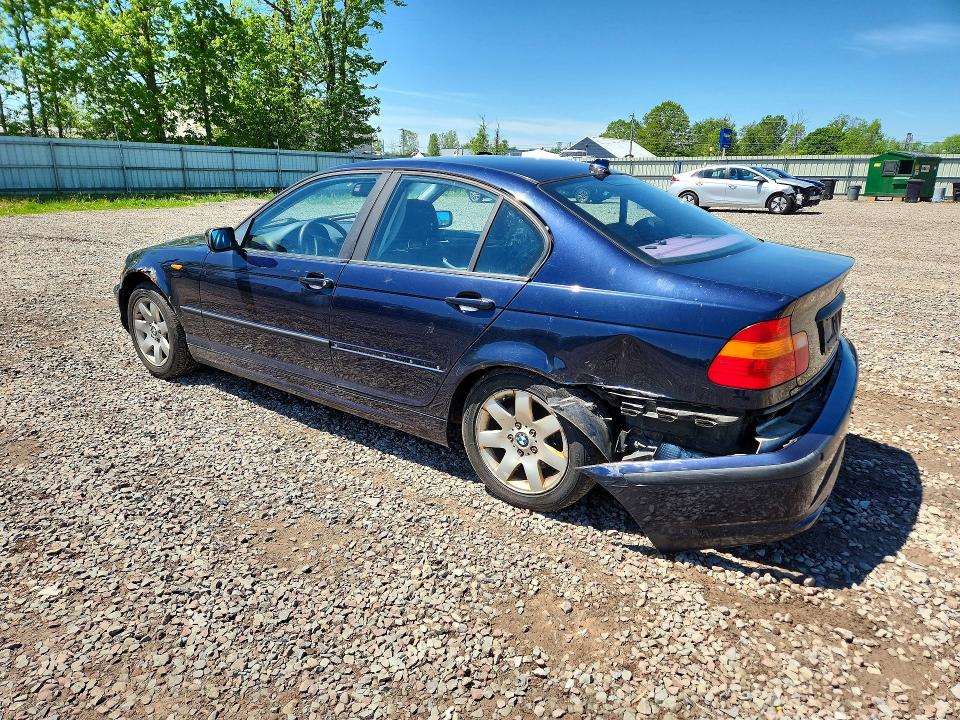 2004 BMW 3 series VIN WBAEU334X4PF60924 COPART salvage auction — REAR END, NY - MV-907A SALVAGE CERTIFICATE, sold $250 on 2026-07-13 (photo 2)
