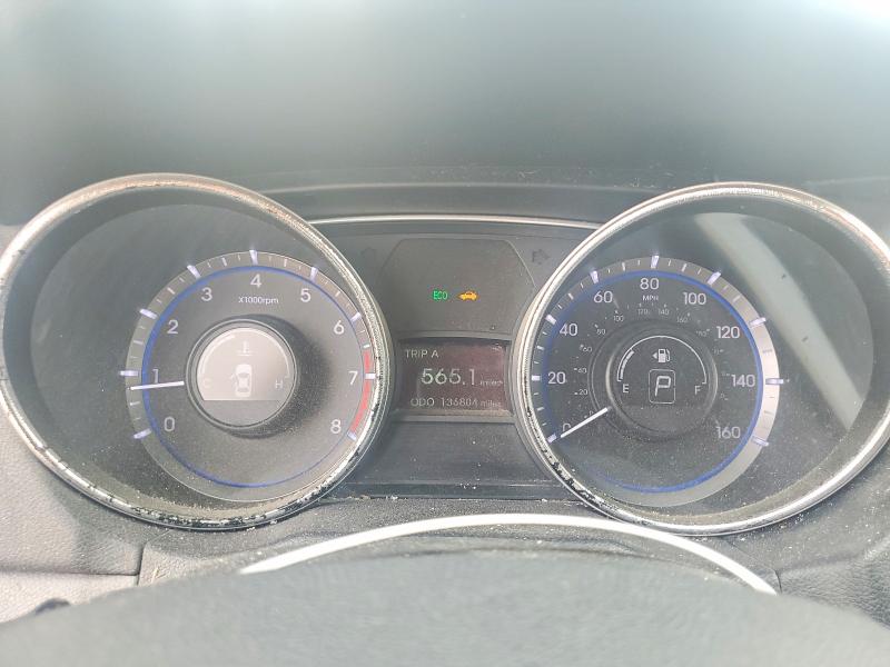 2013 Hyundai Sonata VIN 5NPEB4AC8DH762744 COPART salvage auction — FRONT END, Sc - Cert Of Title-Salvage, sold $725 on 2026-07-03 (photo 9)