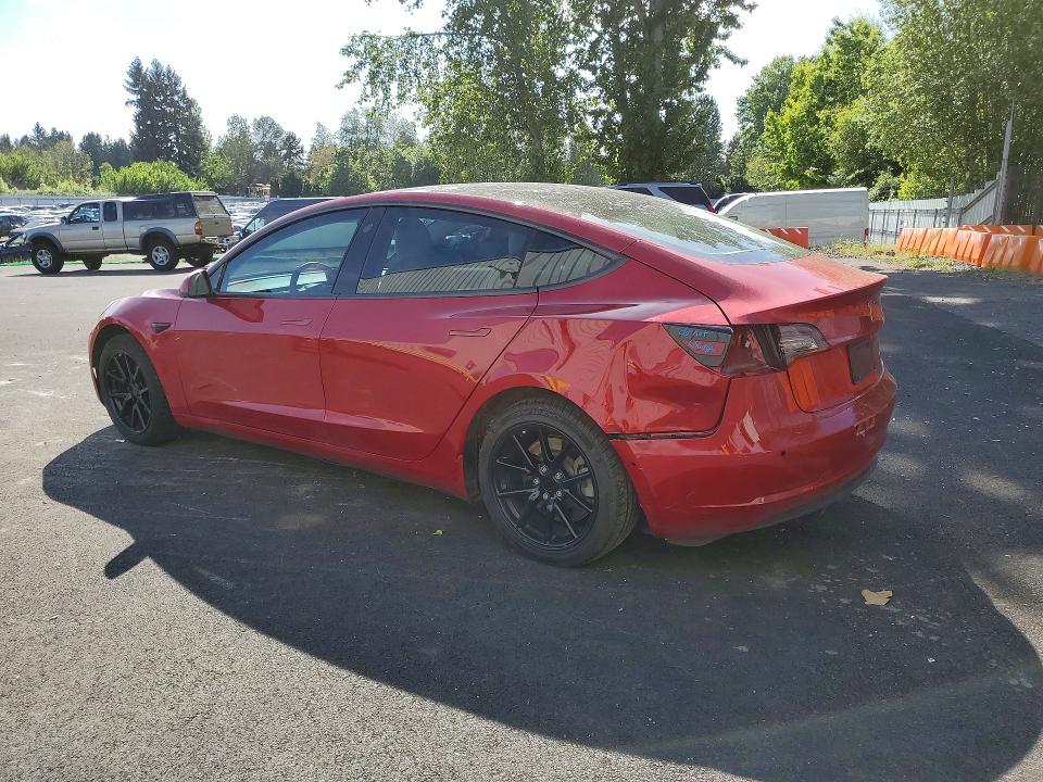2020 Tesla VIN 5YJ3E1EB6LF601112 COPART salvage auction — UNDERCARRIAGE, Or - Salvage Title Certificate, sold $7,600 on 2026-07-13 (photo 2)