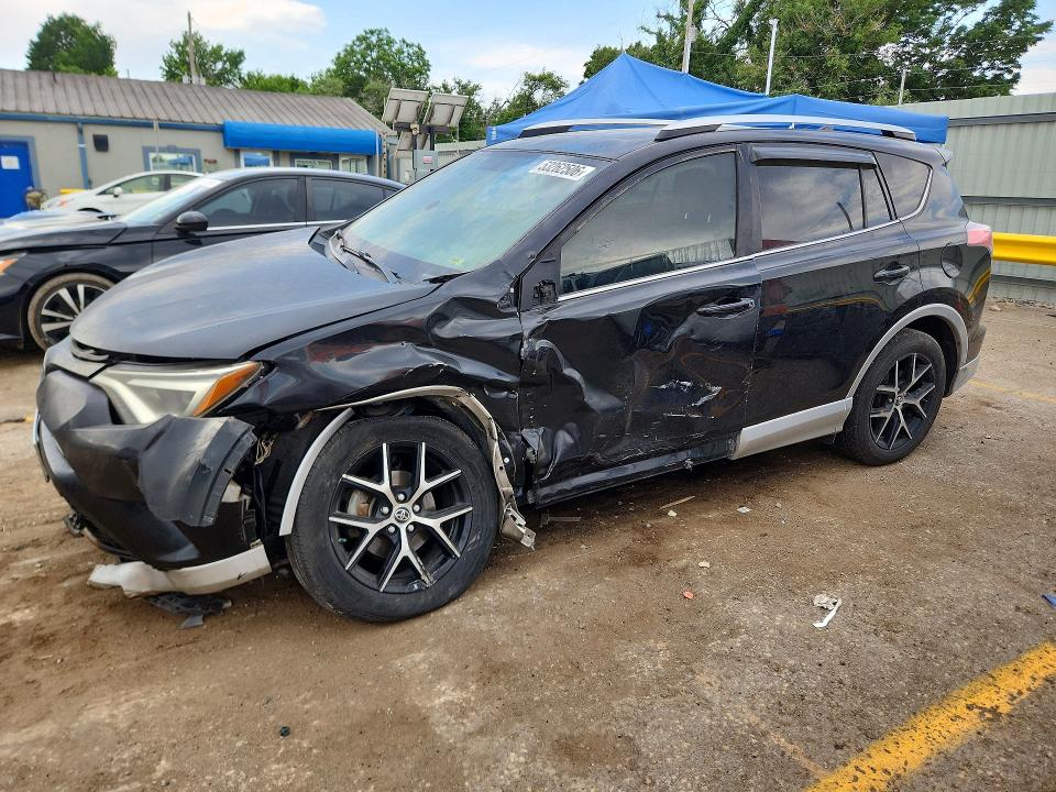 2016 Toyota Rav 4 VIN JTMJFREV0GJ073207 COPART salvage auction — FRONT END, Ks - Cert Of Title-Salvage, sold $175 on 2026-07-29 (photo 1)