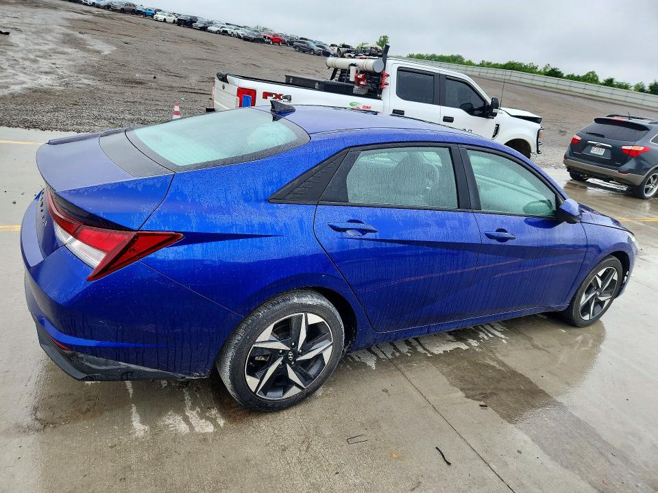 2023 Hyundai VIN KMHLS4AG3PU625582 COPART salvage auction — NORMAL WEAR, Ky - Hail Salvage Brand, sold $6,400 on 2026-07-16 (photo 3)